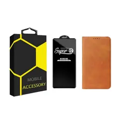 کیف کلاسوری مدل CL-AD مناسب برای گوشی موبایل سامسونگ Galaxy M12 به همراه محافظ صفحه نمایش