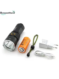 چراغ قوه پلیسی اسمال سان مدل small sun t215 اصلی