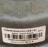 موتور فن کندانسور کولر گازی اسپلیت سامسونگ 120 وات مدل OSME606SRC