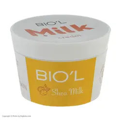 بیول کرم کاسه ای نرم کننده شیر و سویا 200 میل زرد BIOL