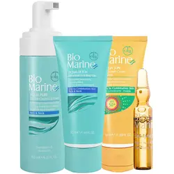 بایومارین پک باندل کیف آرایشی+ فلوئید فوم ضد آفتاب ویال Bio Marine