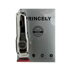 پرنسلی ماشین اصلاح حجم زن تریمر استیل PR400 طرح وال برند Princely