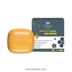 فلوویو صابون ضد لک اسکراب زردالو 110 گرم flovio