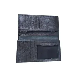 کیف پول مردانه چرم سون مدل Kj110 مشکی فلوتر - فروشگاه چرم سون