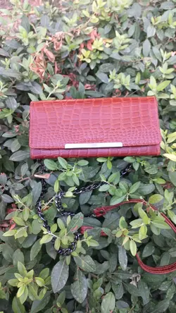 کیف رودوشی چرم زنانه چرم سون مدلZ050 رنگ عسلی کروکودیلی - فروشگاه چرم سون