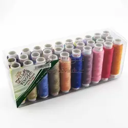 بسته 30 تایی نخ دوخت (قرقره) موج