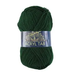 کاموا اکریل تاب (پوپی) سبز تیره _ کد 258