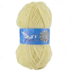 کاموا اکریل تاب (پوپی) کرم رنگ بدن _ کد 260