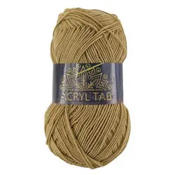 کاموا اکریل تاب (پوپی) قهوه ای روشن _ کد 256