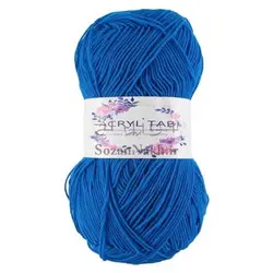 کاموا اکریل تاب (پوپی) سبزآبی سیر _ کد 251