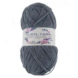 کاموا اکریل تاب (پوپی) خاکستری _ کد 245