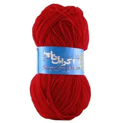 کاموا اکریل تاب (پوپی) قرمز_ کد 208