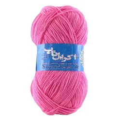 کاموا اکریل تاب (پوپی) صورتی _ کد 201