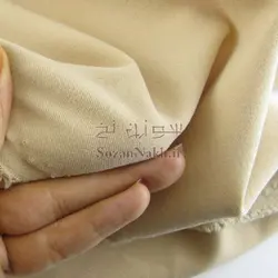 پارچه کتان پنبه کش کج راه (فلامینگو)