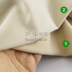 پارچه کتان پنبه کش کج راه (فلامینگو)