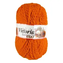 کاموا ضخیم اوزای ویکتوریا (طنابی) _نارنجی  کد 404