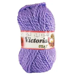 کاموا ضخیم اوزای ویکتوریا (طنابی) _بنفش یاسی کد 409