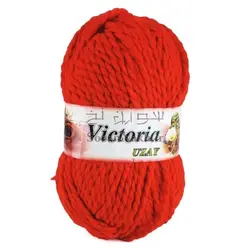 کاموا ضخیم اوزای ویکتوریا (طنابی) _ قرمز کد 401