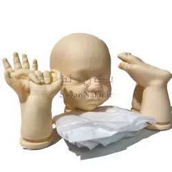 کیت خام عروسک ریبون _ کد 4