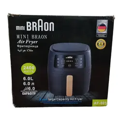سرخ کن بدون روغن براون(۶لیتر،۲۴۰۰ وات) مدل AF 601
