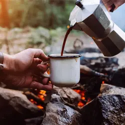 قهوه جوش و اسپرسو ساز 2 کاپ