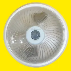 چراغ سقفی دو سرپیچ دار مجهز به سنسور حرکتی بدنه پلاستیکی و رویه طلقی مهر تابان