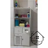 استند/کمد سرویس بهداشتی 120 سانتی مخصوص سرویس بهداشتی