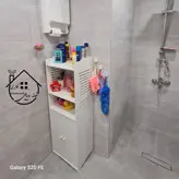 استند/کمد طبقاتی مخصوص حمام و دستشویی