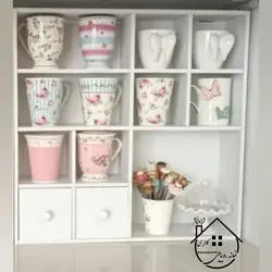 شلف ماگ کشودار (طرح جدید)
