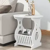 میز تلفن صفحه گرد