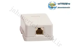 پریز تلفن مدل روکار چسب دار - شرکت شبکه گستران مهر حامد