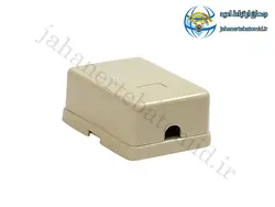 پریز تلفن مدل روکار چسب دار - شرکت شبکه گستران مهر حامد