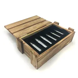 یخ استیل فشنگی مجموعه 6 عددی