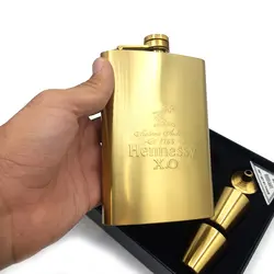 ست قمقمه جیبی دو شات استیل مدل هنسی کد b346