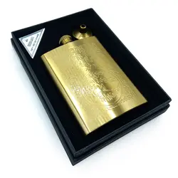 قمقمه جیبی تک استیل مدل درخت زندگی کدa77