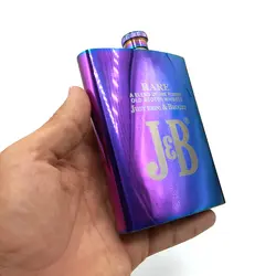 قمقمه جیبی تک استیل کد a72