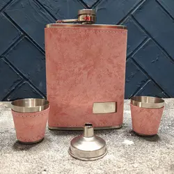 ست قمقمه جیبی 2 شات 240cc کد b404