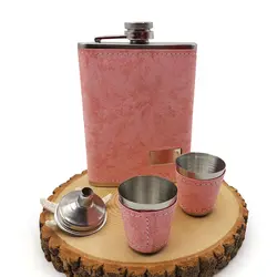 ست قمقمه جیبی 2 شات 240cc کد b404