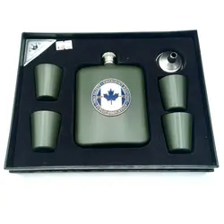 ست قمقمه جیبی چهار شات مدل canada کد d339