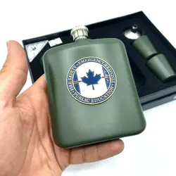 ست قمقمه جیبی چهار شات مدل canada کد d339