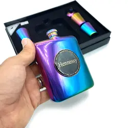 ست قمقمه جیبی چهار شات مدل hennessy کد d336