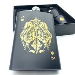 ست قمقمه جیبی 2 شات آس پیک 270cc کد b380