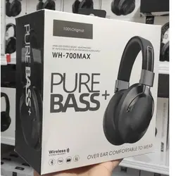 🌟هدفون 💯%ORGINAL ⚡️مدل PURE BASS+ WH_700MAX