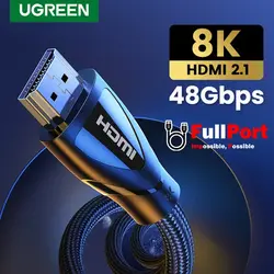 کابل HDMI یوگرین V2.1-8Kمدل HD140-80403 طول 2 متر