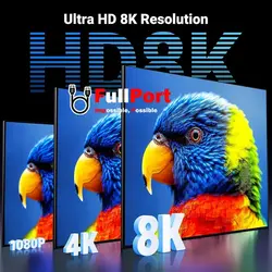 کابل HDMI یوگرین V2.1-8Kمدل HD140-80403 طول 2 متر