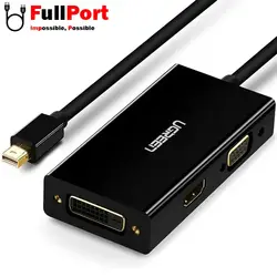 مبدل Mini Display به VGA+DVI+HDMI یوگرین مدل MD114-20418