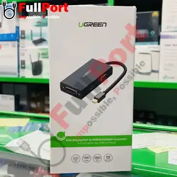 مبدل Mini Display به VGA+DVI+HDMI یوگرین مدل MD114-20418