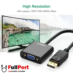 مبدل Display به VGA یوگرین مدل DP109-20415