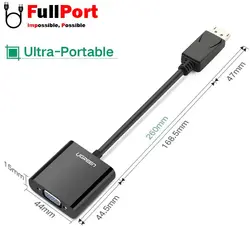 مبدل Display به VGA یوگرین مدل DP109-20415