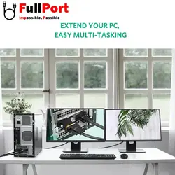 مبدل (5+24)DVI-I Dual Link به VGA یوگرین مدل HD15-20122